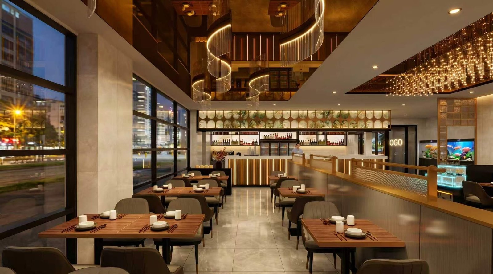 New Eastern Court buffet design vision